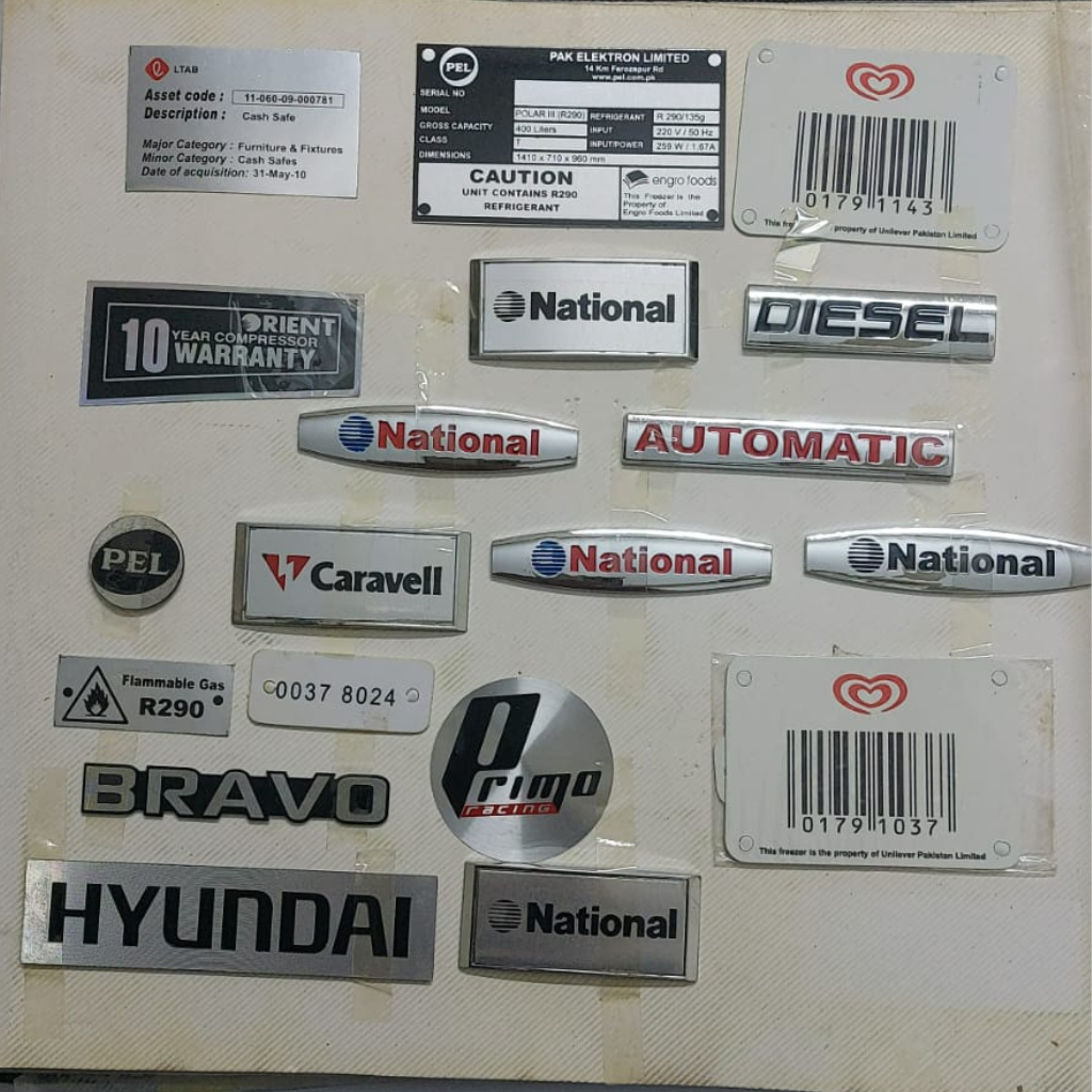 Aluminum NamePlates